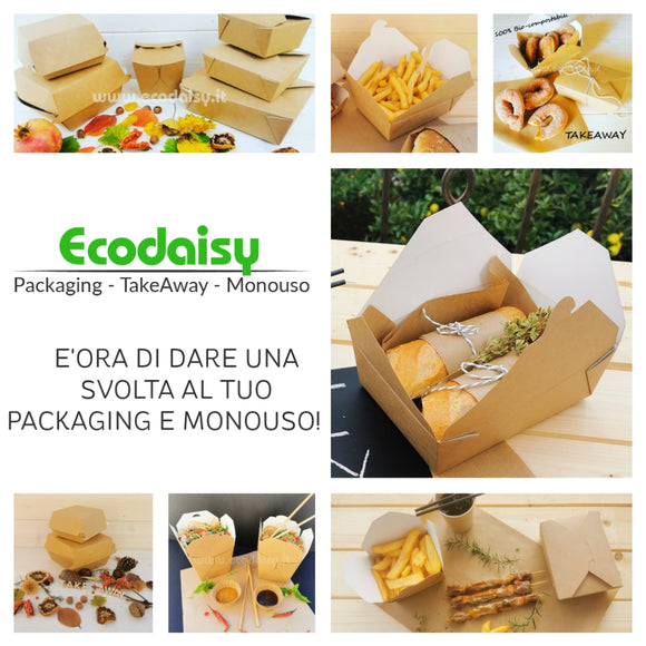 Contenitori ecologici asporto & take away Ecodaisy.it