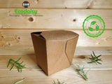 Contenitore Noodle Box 50 pz. kraft - Ecodaisy